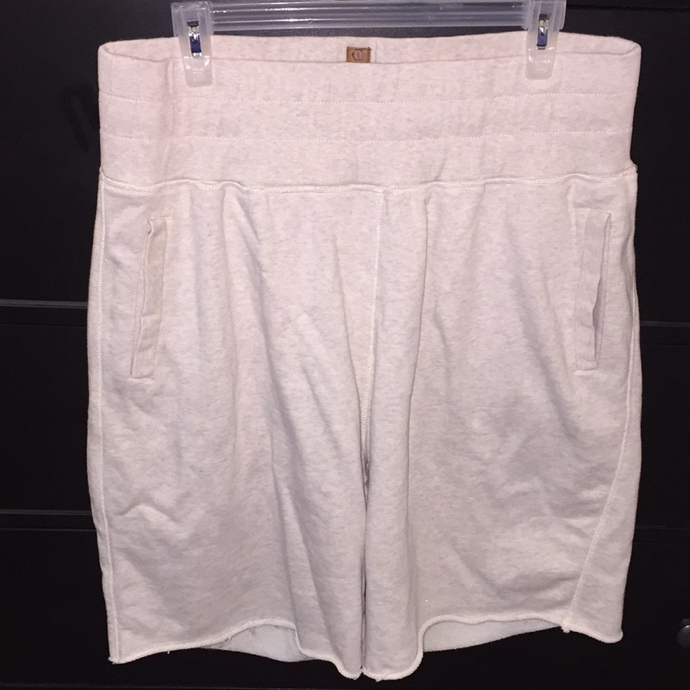 Unyforme‎ Men Cotton Cut Off Shorts XL Cream